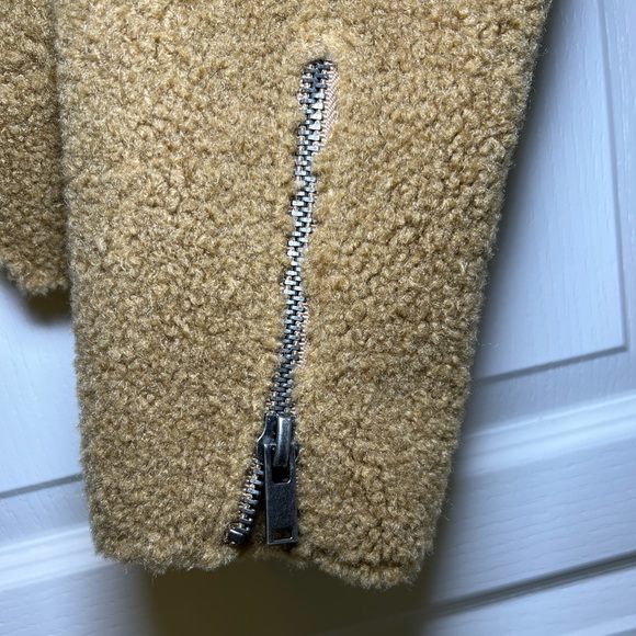 Zara Teddy Moto Jacket - Picture 8 of 11